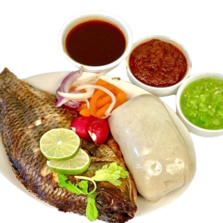 Banku & Tilapia